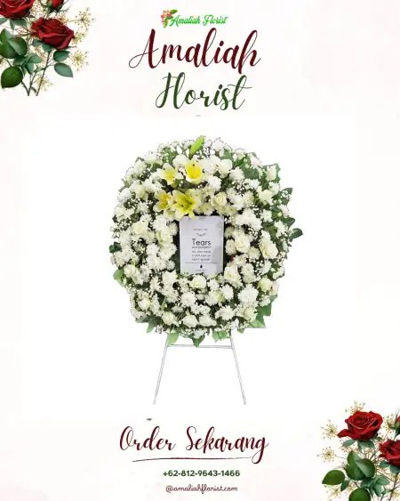 Krans Bunga Duka Summarecon Mall Bekasi